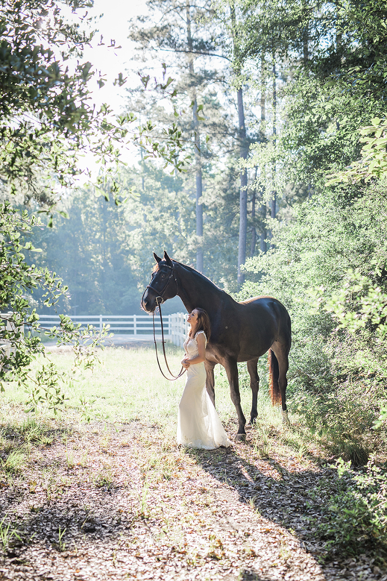 Equestrian Bridal Portraits by Sheila Scott Photography