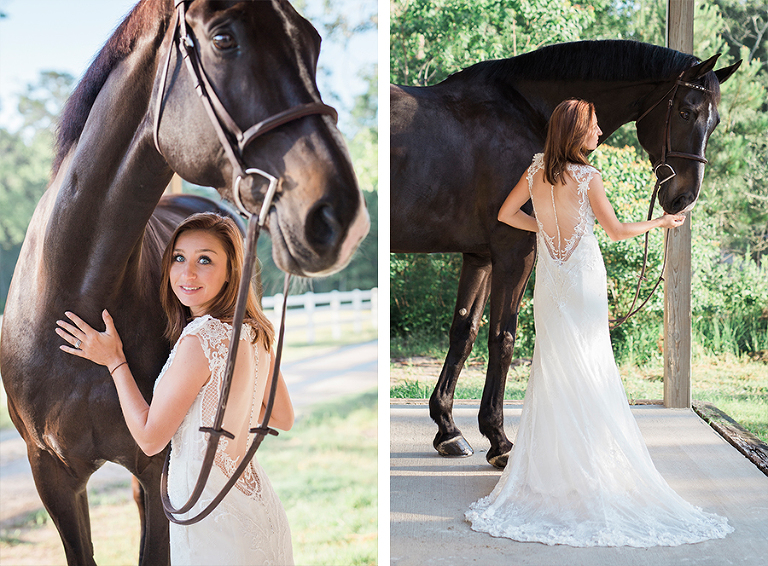 Equestrian Bridal Portraits by Sheila Scott Photography