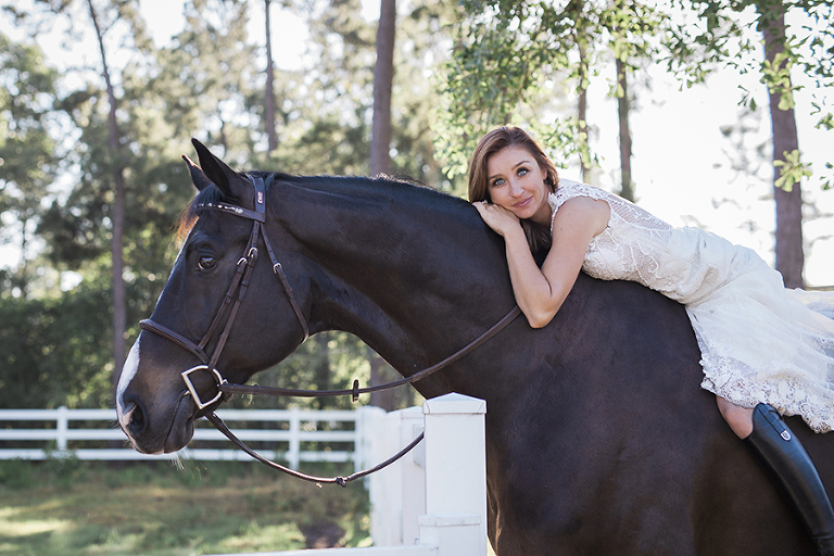 Equestrian Bridal Portraits by Sheila Scott Photography