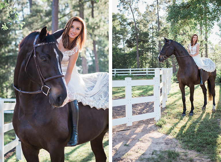 Equestrian Bridal Portraits by Sheila Scott Photography