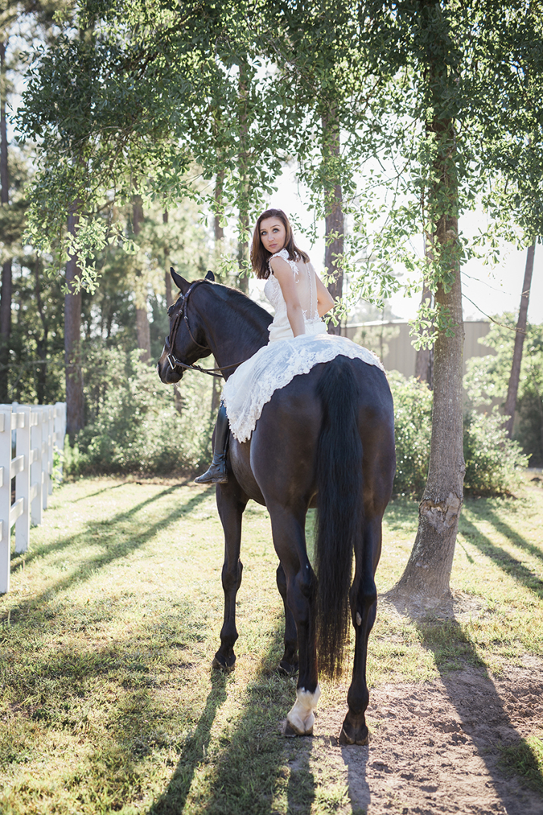 Equestrian Bridal Portraits by Sheila Scott Photography
