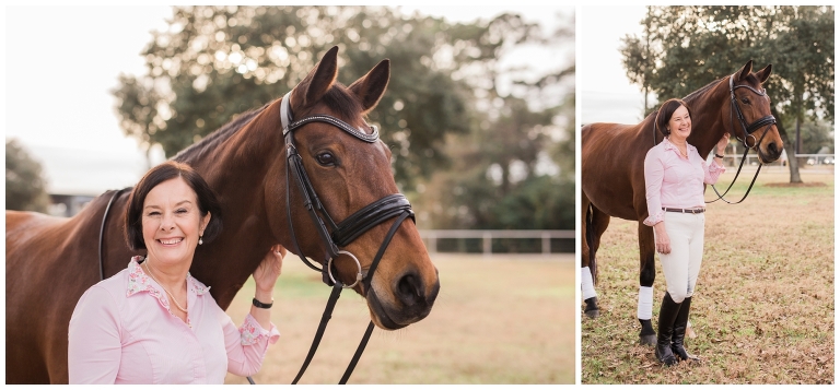 Horse & Rider Portraits at The Woodlands Equestrian Club in Tomball, TX