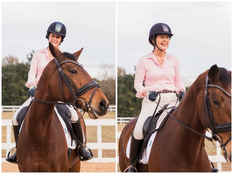 Horse & Rider Portraits at The Woodlands Equestrian Club in Tomball, TX